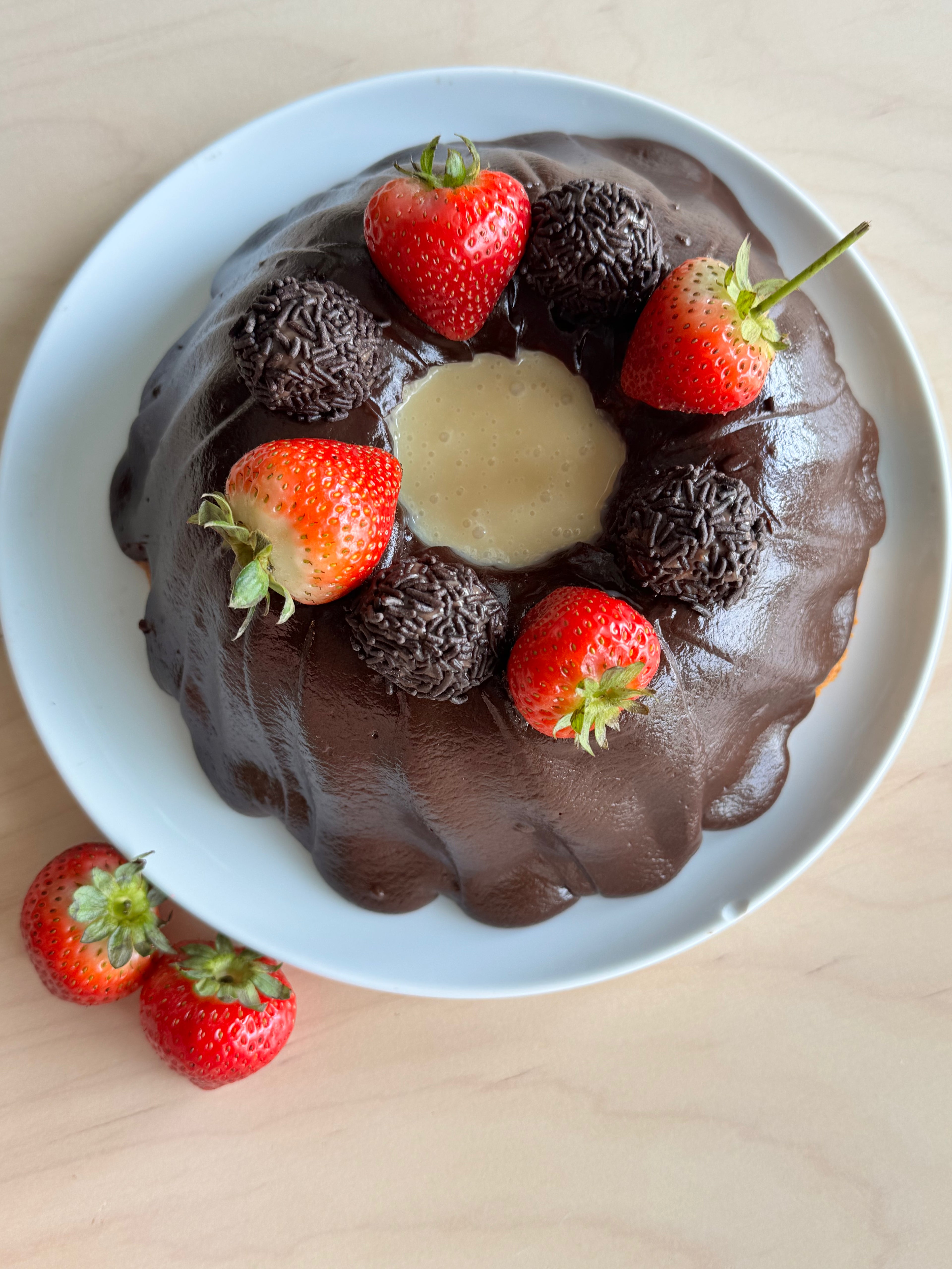 Duo Chocolat Volcano Cake