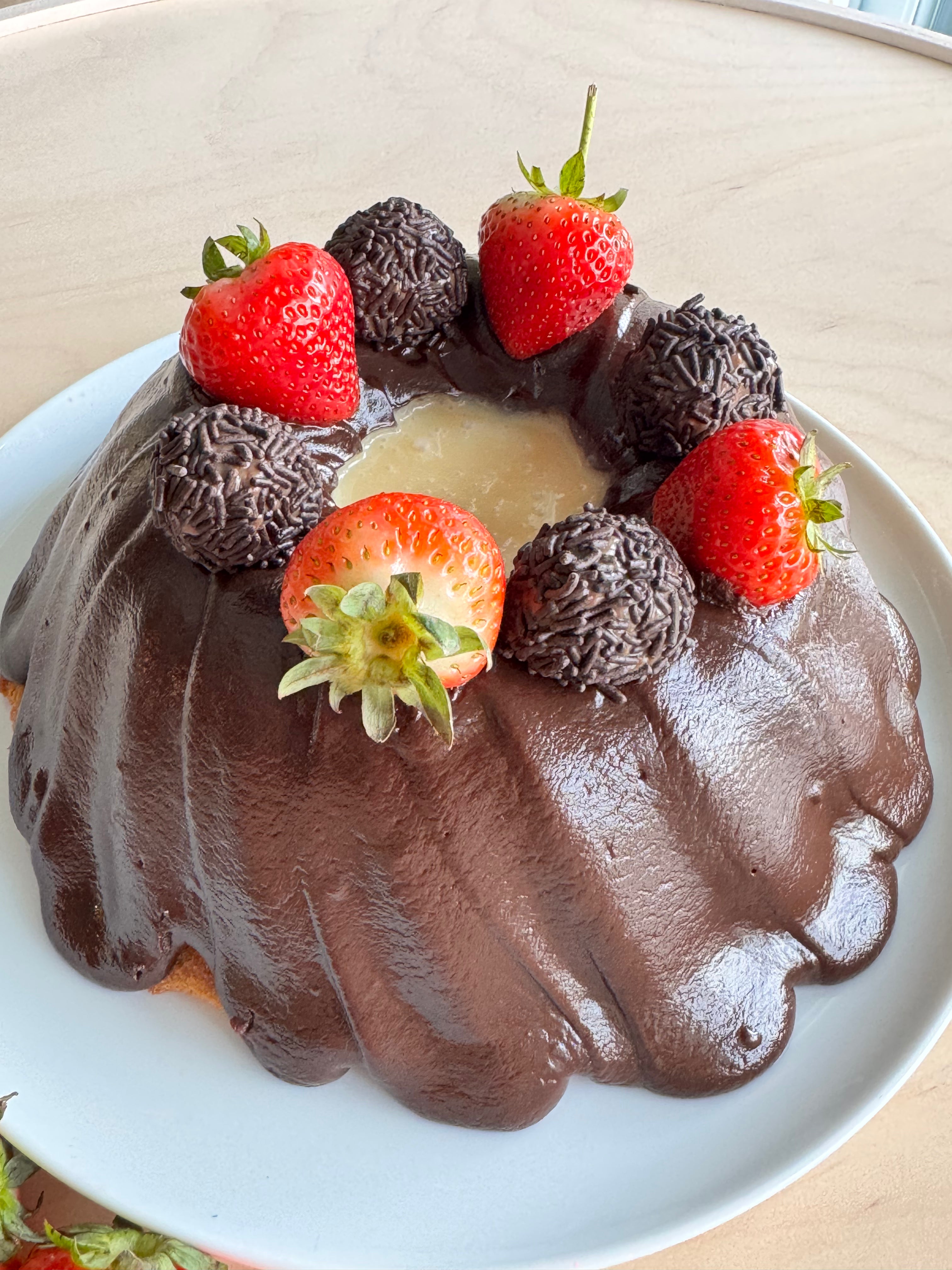Duo Chocolat Volcano Cake