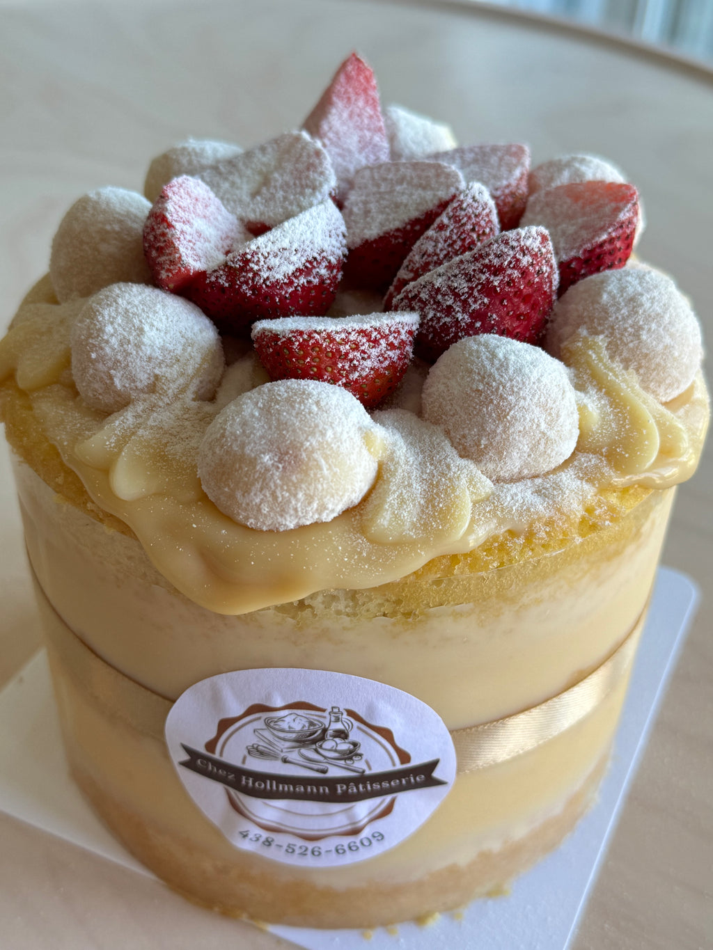 Powdered Milk with Strawberries