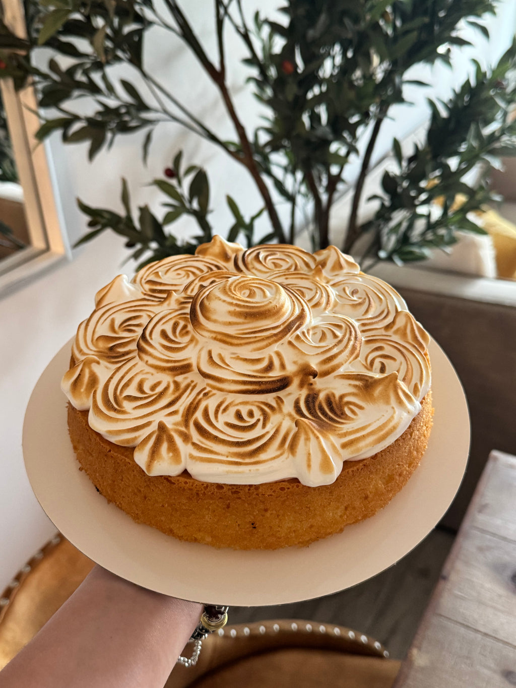 Sicilian Lemon with Swiss Meringue